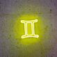 Gemini Zodiac Neon Sign