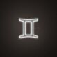Gemini Zodiac Neon Sign