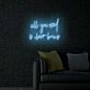 all you need is brows LED-Neonschild für Beauty Studio