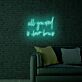 all you need is brows LED-Neonschild für Beauty Studio
