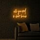 all you need is brows LED-Neonschild für Beauty Studio
