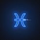 Pisces Zodiac Neon Sign
