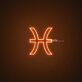 Pisces Zodiac Neon Sign