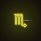 Scorpio Zodiac Neon Sign