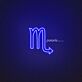 Scorpio Zodiac Neon Sign