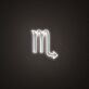 Scorpio Zodiac Neon Sign