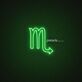 Scorpio Zodiac Neon Sign