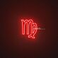 Virgo Zodiac Neon Sign