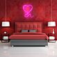 Herzballon LED-Neonschild Wohnzimmer Schlafzimmer