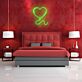Herzballon LED-Neonschild Wohnzimmer Schlafzimmer