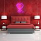 Herzballon LED-Neonschild Wohnzimmer Schlafzimmer