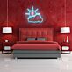Sonne und Wolke LED-Neonschild Wohnzimmer Kinderzimmer