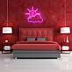 Sonne und Wolke LED-Neonschild Wohnzimmer Kinderzimmer