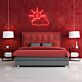Sonne und Wolke LED-Neonschild Wohnzimmer Kinderzimmer