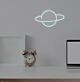 Planet mit Ring LED-Neonschild Wohnzimmer Kinderzimmer