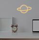 Planet mit Ring LED-Neonschild Wohnzimmer Kinderzimmer