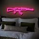 Sturmgewehr LED-Neonschild für Wohnzimmer oder Bar