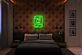 Spielkarte Dame LED-Neonschild für Schlafzimmer oder Bar