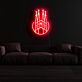 Sagrada Familia Silhouette LED-Neonschild für Wohnzimmer oder Bar