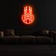 Sagrada Familia Silhouette LED-Neonschild für Wohnzimmer oder Bar
