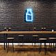 Flaschenform LED-Neonschild für Bar und Cafe