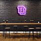 Toastbrot LED-Neonschild für Bar und Café
