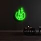Tannenbaum Symbol LED-Neonschild für Wohnzimmer Café