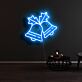 Weihnachtsglocken LED-Neonschild Wohnzimmer Weihnachtsdekoration