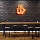 Teetasse mit Teebeutel und Dampf LED-Neonschild für Café oder Küche