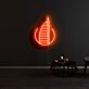 Segelförmiges Hochhaus LED-Neonschild für Wohnzimmer oder Büro