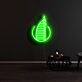 Segelförmiges Hochhaus LED-Neonschild für Wohnzimmer oder Büro