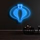 Kobra LED-Neonschild für Wohnzimmer oder Bar