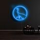 Dinosaurier Silhouette LED-Neonschild Wohnzimmer Kinderzimmer
