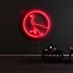 Dinosaurier Silhouette LED-Neonschild Wohnzimmer Kinderzimmer