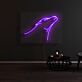 Pantherkopf LED-Neonschild Wohnzimmer Büro