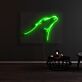 Pantherkopf LED-Neonschild Wohnzimmer Büro