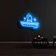 Sombrero mit Glanzzeichen LED-Neonschild