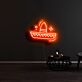 Sombrero mit Glanzzeichen LED-Neonschild