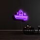 Sombrero mit Glanzzeichen LED-Neonschild