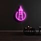 Leuchtturm LED-Neonschild für Wohnzimmer oder Bar