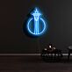 Turm-Seattle LED-Neonschild für Wohnzimmer und Bar
