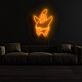 Seestern Cartoonfigur LED-Neonschild Wohnzimmer Kinderzimmer
