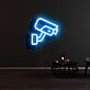 Überwachungskamera LED-Neonschild für Büro und Geschäft