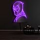 Maske eines Comic-Superhelden LED-Neonschild für Wohnzimmer Gamingzimmer