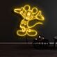 grüner Neon Giraffenkopf LED-Neonschild Wohnzimmer Kinderzimmer