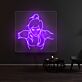 Muskelprotz Silhouette LED-Neonschild für Gamingzimmer und Wohnzimmer