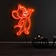 tanzende Maus LED-Neonschild für Wohnzimmer oder Kinderzimmer