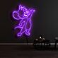 tanzende Maus LED-Neonschild für Wohnzimmer oder Kinderzimmer