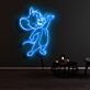 tanzende Maus LED-Neonschild für Wohnzimmer oder Kinderzimmer