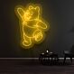 tanzender Bär LED-Neonschild für Kinderzimmer oder Wohnzimmer